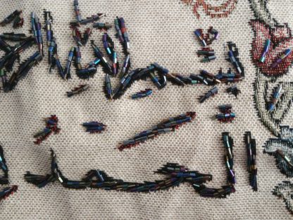 Vertica Hand embroider Ayat Al Quran