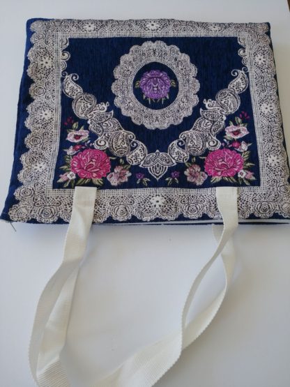 Big portable praying carpet with matching bag