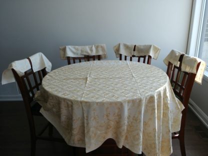 Aghabani half handmade traditional Syrian table clothes