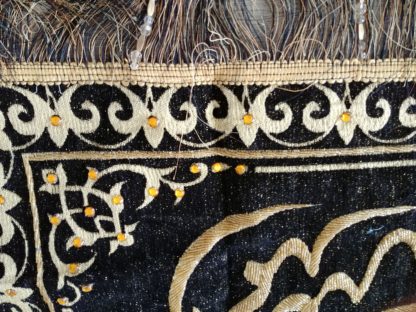 Ayat Al-Quran brocade fabric, hand embroidery