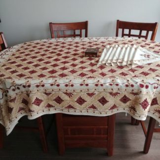 Aghabani half handmade traditional Syrian table clothes